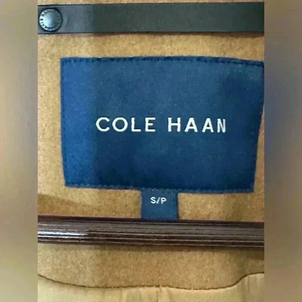 Cole Haan Men’s S/P Wool Blend Double Breasted Coat NWOT Old Money - Picture 10 of 10
